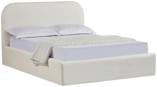 ČALOUNĚNÁ POSTEL, 140/200 cm, krémová Livetastic - Postele s úložným prostorem, Online Only