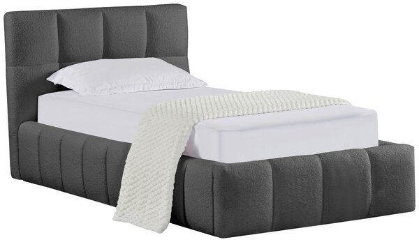 ČALOUNĚNÁ POSTEL, 90/200 cm, šedá Livetastic - Postele s úložným prostorem, Online Only