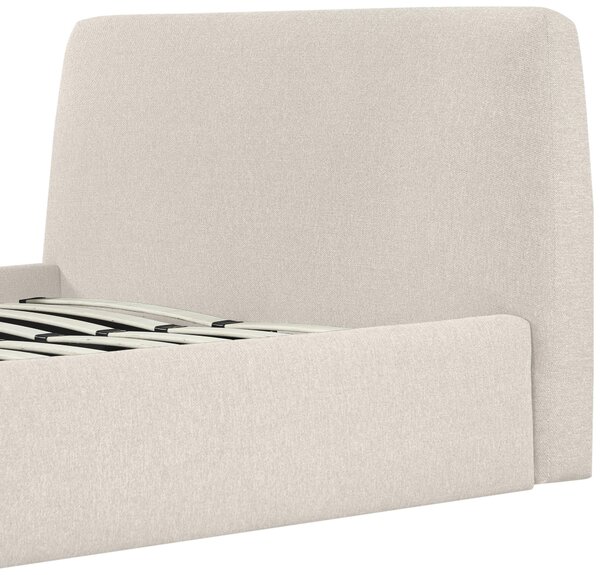 ČALOUNĚNÁ POSTEL, 180/200 cm, krémová Livetastic - Postele s úložným prostorem, Online Only