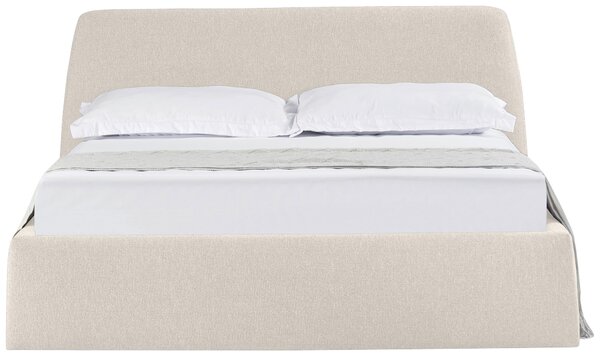 ČALOUNĚNÁ POSTEL, 180/200 cm, krémová Livetastic - Postele s úložným prostorem, Online Only