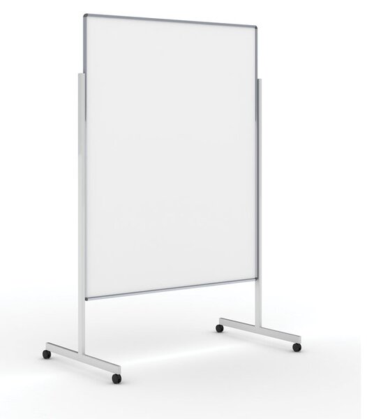 Informační a moderační tabule na kolečkách, 1200 x 1500 mm, lakovaná