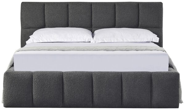 ČALOUNĚNÁ POSTEL, 140/200 cm, šedá Livetastic - Postele s úložným prostorem, Online Only