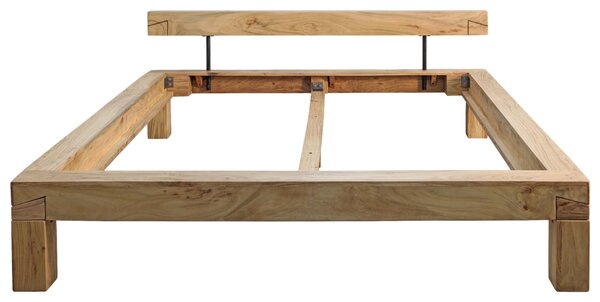 TRÁMOVÁ POSTEL, 180/200 cm, přírodní barvy MID.YOU - Online Only postele, Online Only