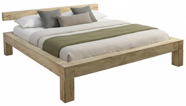 TRÁMOVÁ POSTEL, 180/200 cm, přírodní barvy MID.YOU - Online Only postele, Online Only