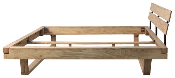 TRÁMOVÁ POSTEL, 180/200 cm, přírodní barvy MID.YOU - Online Only postele, Online Only