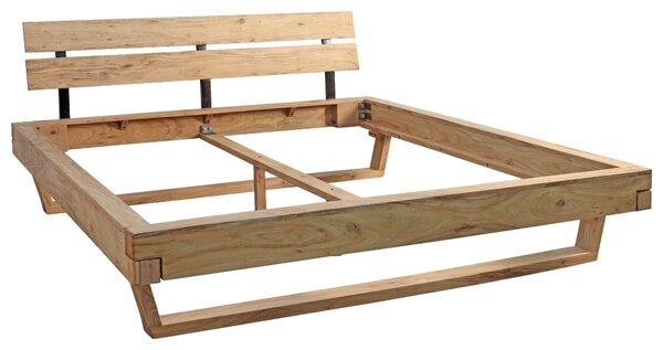 TRÁMOVÁ POSTEL, 180/200 cm, přírodní barvy MID.YOU - Online Only postele, Online Only
