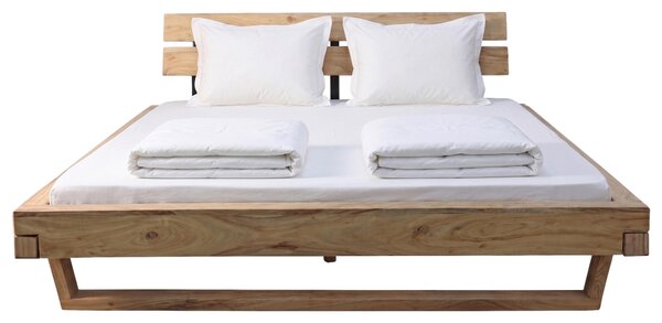 TRÁMOVÁ POSTEL, 180/200 cm, přírodní barvy MID.YOU - Online Only postele, Online Only