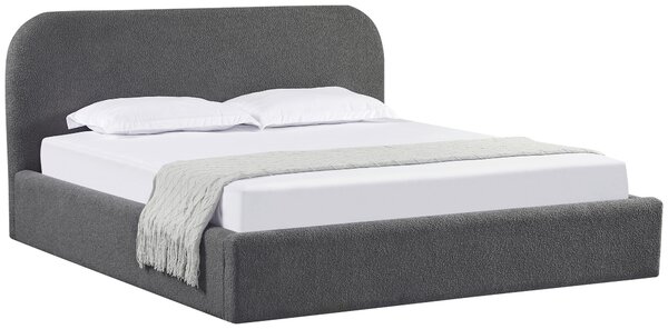 ČALOUNĚNÁ POSTEL, 140/200 cm, šedá Livetastic - Postele s úložným prostorem, Online Only