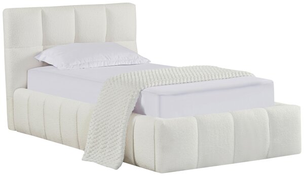 ČALOUNĚNÁ POSTEL, 90/200 cm, krémová Livetastic - Postele s úložným prostorem, Online Only