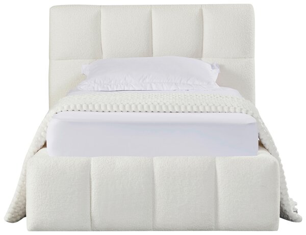 ČALOUNĚNÁ POSTEL, 90/200 cm, krémová Livetastic - Postele s úložným prostorem, Online Only