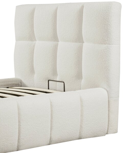 ČALOUNĚNÁ POSTEL, 90/200 cm, krémová Livetastic - Postele s úložným prostorem, Online Only