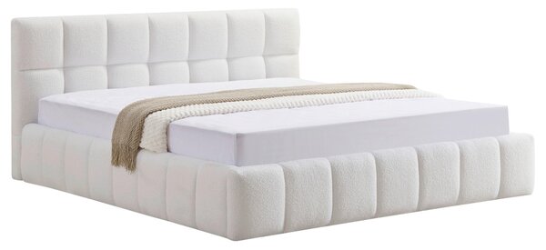 ČALOUNĚNÁ POSTEL, 140/200 cm, krémová Livetastic - Postele s úložným prostorem, Online Only