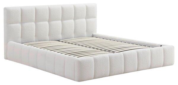ČALOUNĚNÁ POSTEL, 140/200 cm, krémová Livetastic - Postele s úložným prostorem, Online Only