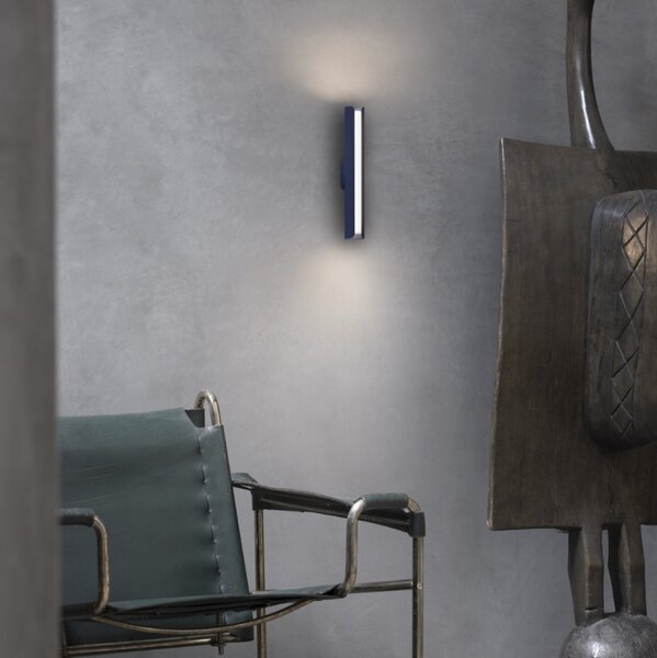 Ideal Lux Nástěnné LED svítidlo DORICA, AP 1, d 300 mm, 8,5W Barva: Bronz, Teplota světla: 3000K