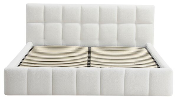 ČALOUNĚNÁ POSTEL, 140/200 cm, krémová Livetastic - Postele s úložným prostorem, Online Only