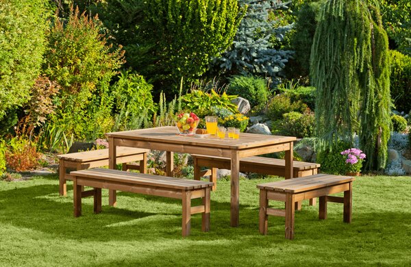 Zahradní set z masivu ThermoWood - PROWOOD - SET L7 - Samostatný set