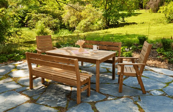 Zahradní set z masivu ThermoWood - PROWOOD - SET L3 - Samostatný set