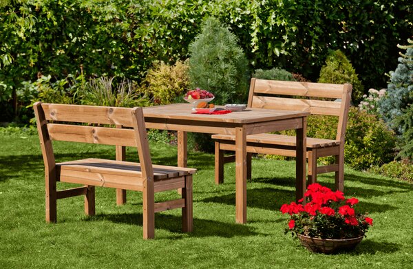 Zahradní dřevěný set PROWOOD z ThermoWood - SET M4 - Samostatný set