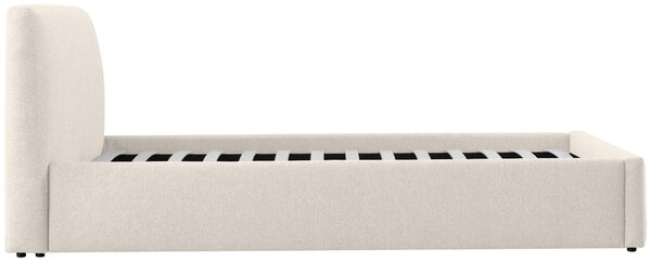 ČALOUNĚNÁ POSTEL, 140/200 cm, krémová Livetastic - Postele s úložným prostorem, Online Only