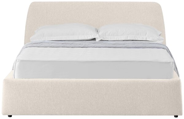 ČALOUNĚNÁ POSTEL, 140/200 cm, krémová Livetastic - Postele s úložným prostorem, Online Only