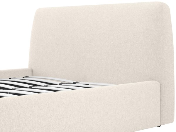 ČALOUNĚNÁ POSTEL, 140/200 cm, krémová Livetastic - Postele s úložným prostorem, Online Only