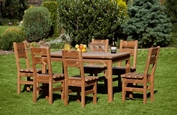 Zahradní dřevěný set PROWOOD z ThermoWood - SET M2 - Samostatný set