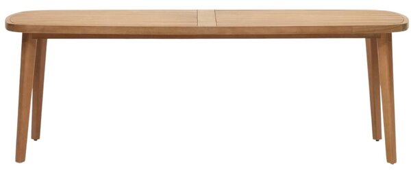 Masivní zahradní jídelní stůl Kave Home Maset 220 x 100 cm
