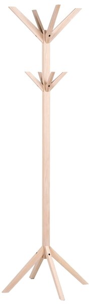 Světlý dubový stojací věšák ROWICO CONFETTI 178 cm