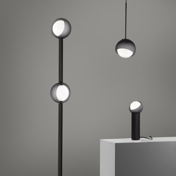 Ideal Lux Designové závěsné svítidlo BLOOM SP1, 1xE27, Ø 220 mm Barva: Černá