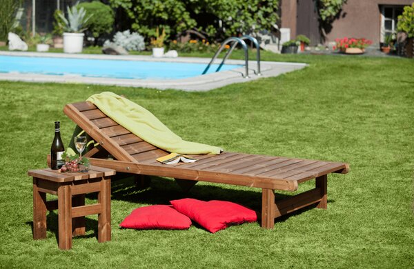 Zahradní lehátko set PROWOOD z ThermoWood - SET V1 - Samostatný set