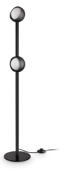 Ideal Lux Stojací LED svítidlo BLOOM PT2, Ø 300 mm, 11 W Barva: Černá, Teplota světla: 3000K