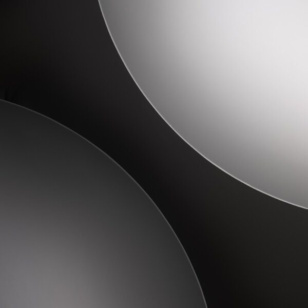 Ideal Lux Designové stropní/závěsné svítidlo ECLIPSE SP1, 1xGX53, Ø 600 mm Barva: Černá