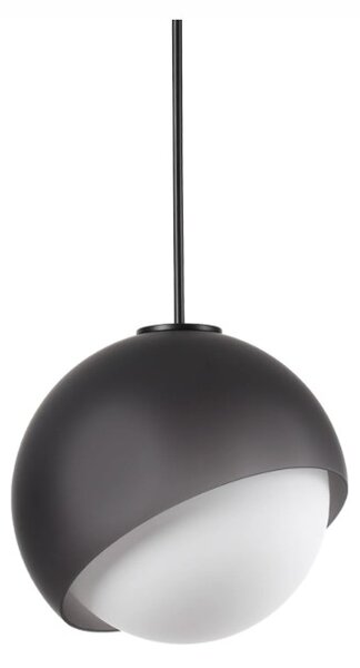Ideal Lux Designové závěsné svítidlo BLOOM SP1, 1xE27, Ø 300 mm Barva: Černá
