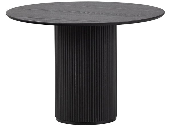 Hoorns Černý jasanový odkládací stolek Lubby 60 cm