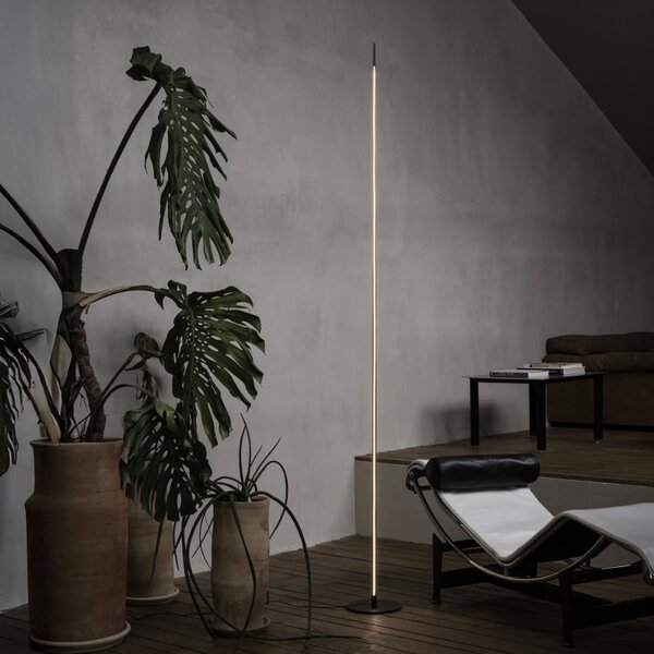 Ideal Lux Stojací LED svítidlo BLADE PT, Ø 250 mm, 15 W Barva: Černá, Teplota světla: 3000K