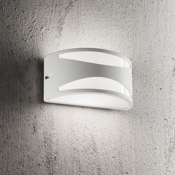 Venkovní nástěnné svítidlo Ideal lux Rex AP1 092430 1x60W E27 - bílá