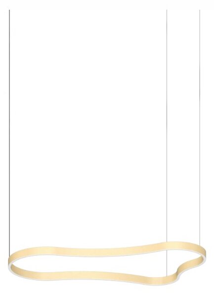 Ideal Lux Závěsné LED svítidlo WAVES-2, d 1254 mm, 45 W Barva: Bílá, Teplota světla: 3000K