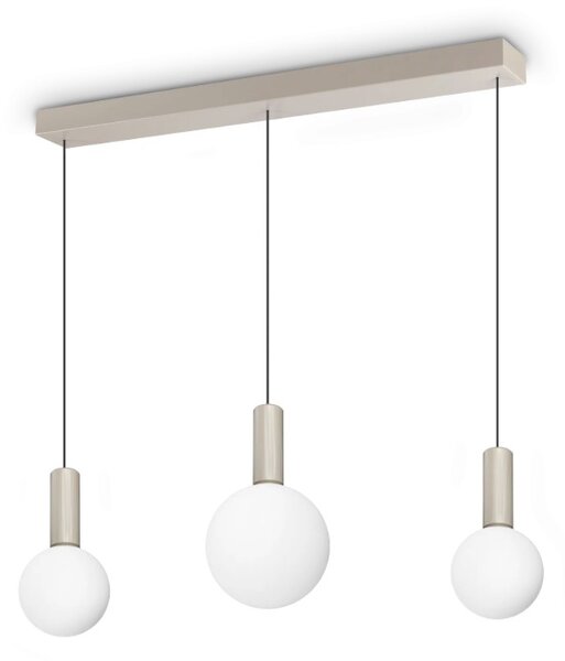 Ideal Lux Stropní/závěsné LED svítidlo ODEON SP3, d 850 mm, v 2530 mm, 20 W Barva: Bílá, Teplota světla: 3000K