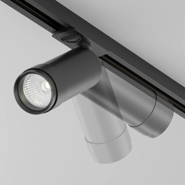 Maytoni Reflektorové LED svítidlo FOCUS ZOOM 12W pro 1F systém UNITY, v. 15,8 cm, 3000K nestmívatelné Barva: Černá