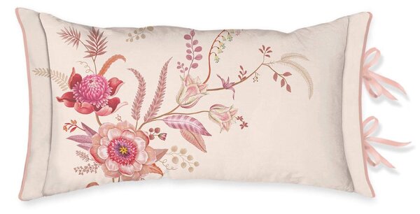 Pip Studio polštář Everbloom 35 x 60 cm - světle růžový