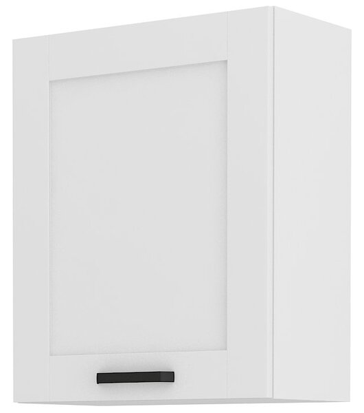 Horní kuchyňská skříňka Lucid 60 G 72 1F (bílá + bílá). 1041036