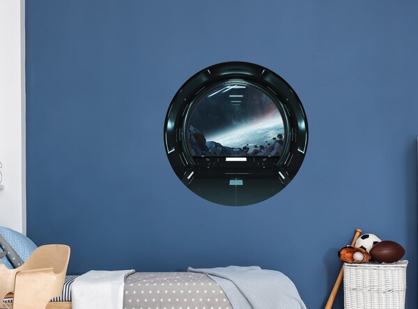 FUGU Samolepicí kruh Vesmírné okno Rozměr: Extra velký kruh 126 cm