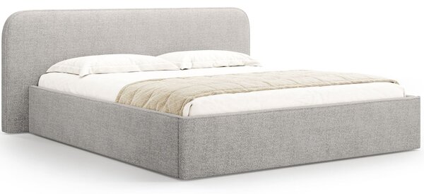Micadoni Bouclé postel Elizabeth 160 x 200 cm s úložným prostorem