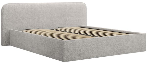 Micadoni Bouclé postel Elizabeth 160 x 200 cm s úložným prostorem