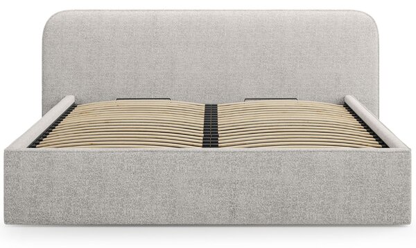 Micadoni Bouclé postel Elizabeth 160 x 200 cm s úložným prostorem