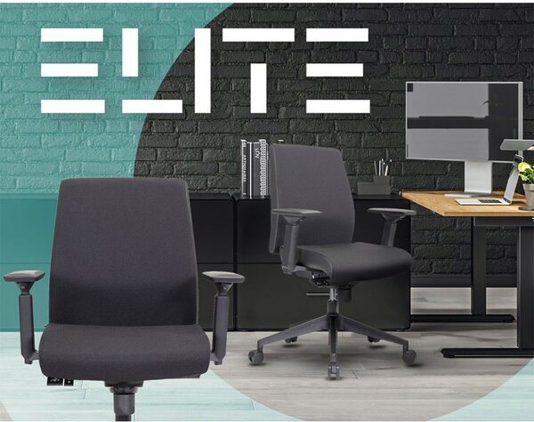 MOSH Kancelářská židle Elite T3 černá