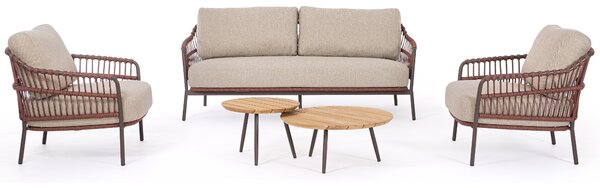 Bizzotto Set dvou zahradních stolků Talaia 50/70 cm