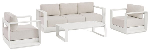 Bizzotto Zahradní set pohovky, křesel a stolku Moses
