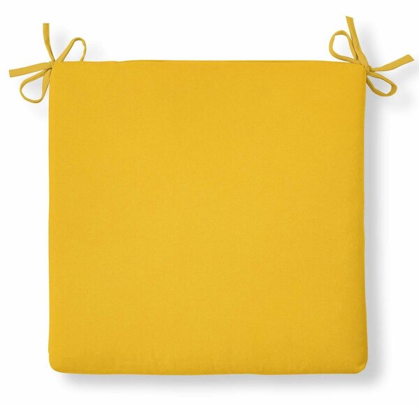 Domarex Sedák Oxford Mia voděodolný žlutá, 40 x 40 cm