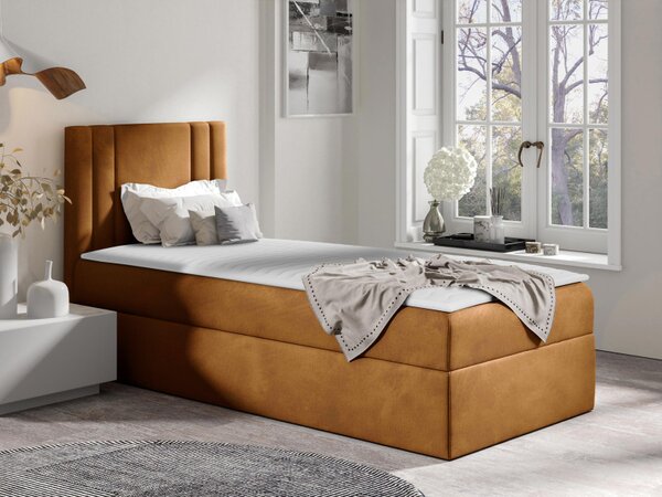 Jednolůžková postel Neresko Mini, Strana: levá, Rozměr postele: 80x200, Barva:: Kameleon 48 5903211175909